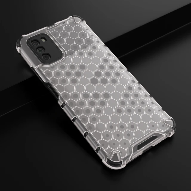 Чохол HRT Honeycomb для Xiaomi Poco M3 Transparent (9111201925717)