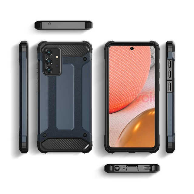 Чохол HRT Hybrid Armor для Samsung Galaxy A72 4G Silver (9111201925946)