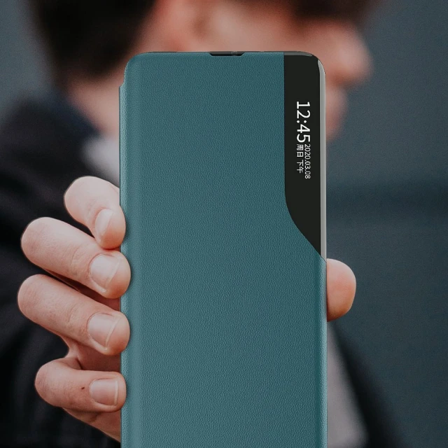 Чохол HRT Eco Leather View Case для Samsung Galaxy A72 4G Green (9111201926875)