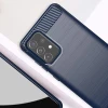 Чехол HRT Carbon Case для Samsung Galaxy A72 4G Blue (9111201929968)