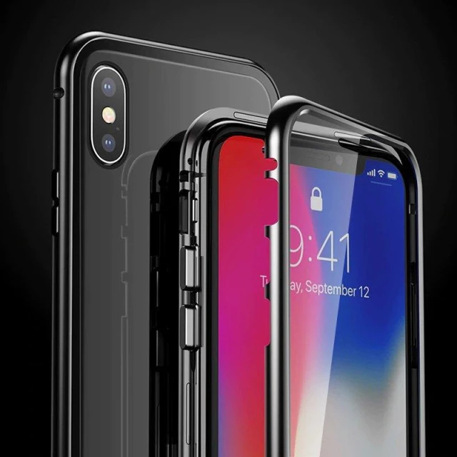 Чохол Wozinsky Magnetic Case 360 для Vivo X60 Black (9111201930605)