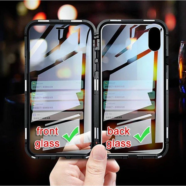Чохол Wozinsky Magnetic Case 360 для Vivo X60 Black (9111201930605)
