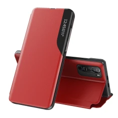 Чохол HRT Eco Leather View Case для Xiaomi Redmi K40 Pro Plus/K40 Pro/K40/Poco F3 Red (9111201931084)