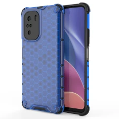 Чохол HRT Honeycomb для Xiaomi Redmi K40 Pro Plus/K40 Pro/K40/Poco F3 Blue (9111201932104)