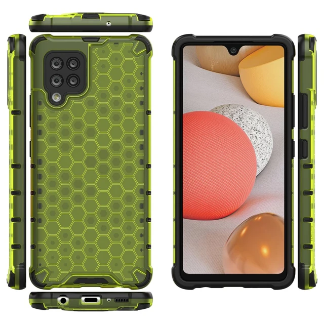 Чехол HRT Honeycomb для Samsung Galaxy A42 5G Green (9111201932234)