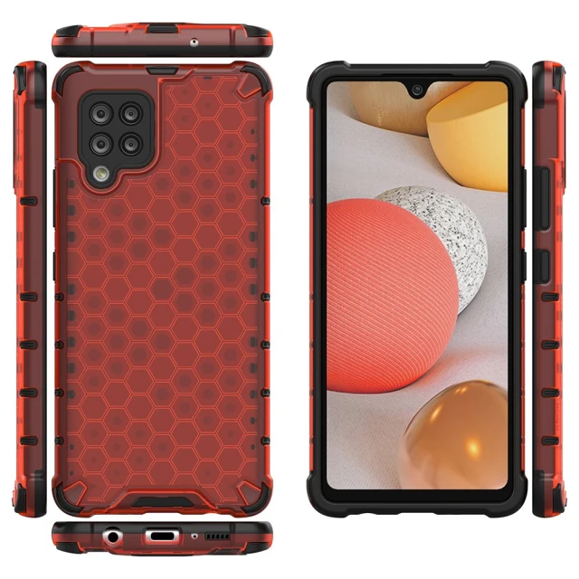 Чохол HRT Honeycomb для Samsung Galaxy A42 5G Red (9111201932241)