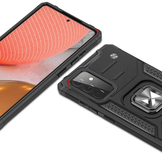 Чохол Wozinsky Ring Armor для Samsung Galaxy A72 4G Red (9111201935839)