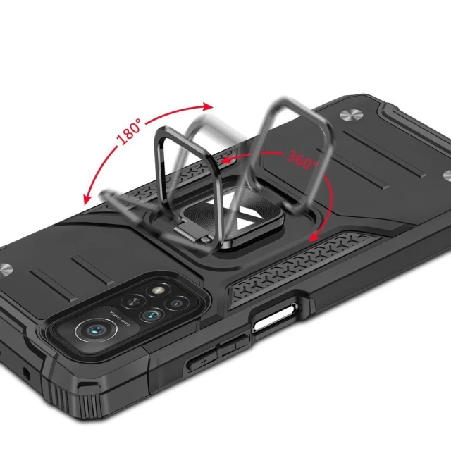 Чохол Wozinsky Ring Armor для Samsung Galaxy A72 4G Blue (9111201935846)