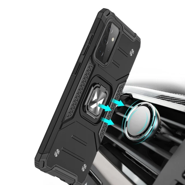 Чехол Wozinsky Ring Armor для Samsung Galaxy A72 4G Black (9111201935853)