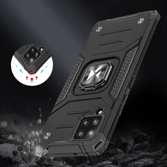 Чохол Wozinsky Ring Armor для Samsung Galaxy A42 5G Blue (9111201935952)