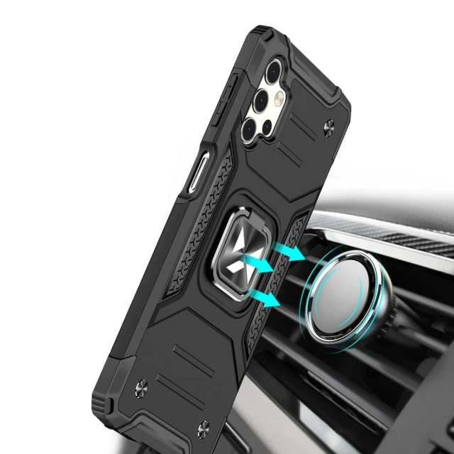 Чохол Wozinsky Ring Armor для Samsung Galaxy A32 5G Black (9111201936034)