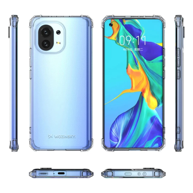 Чохол Wozinsky Anti-Shock для Xiaomi Mi 11 Transparent (9111201938144)