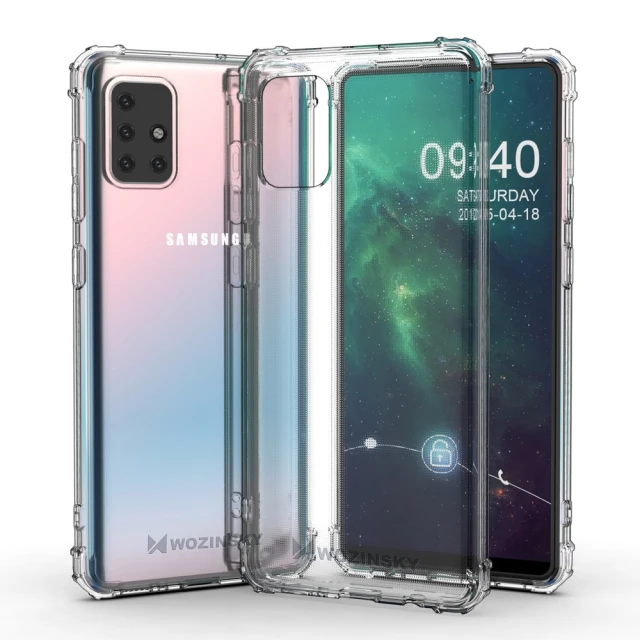 Чохол Wozinsky Anti-Shock для Samsung Galaxy A72 4G Transparent (9111201938168)