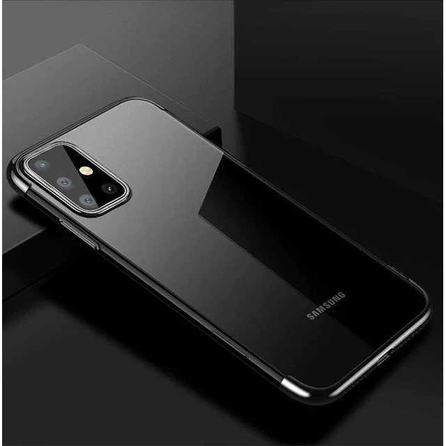 Чохол HRT Clear Color для Samsung Galaxy A72 4G Black (9111201939172)