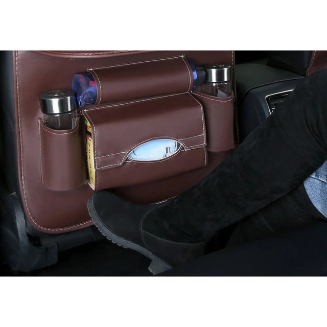 Автомобильный органайзер HRT Seat Foldable Shelf Black (9111201942448)