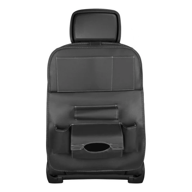 Автомобильный органайзер HRT Seat Foldable Shelf Black (9111201942448)