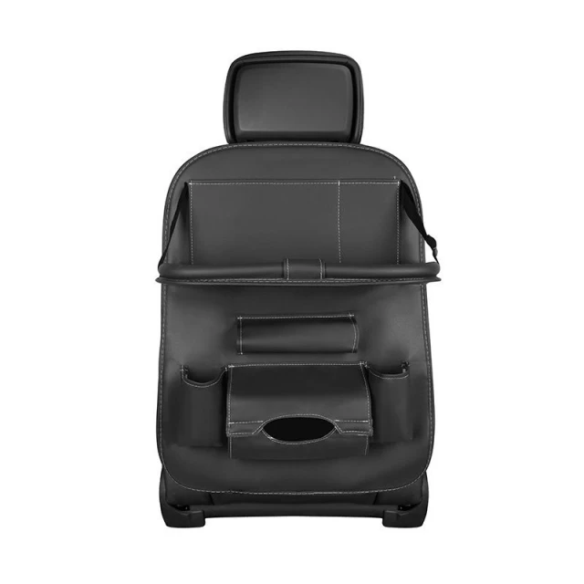 Автомобильный органайзер HRT Seat Foldable Shelf Black (9111201942448)