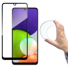 Захисне скло Wozinsky Flexi Nano для Samsung Galaxy A22 4G Black (9111201943599)