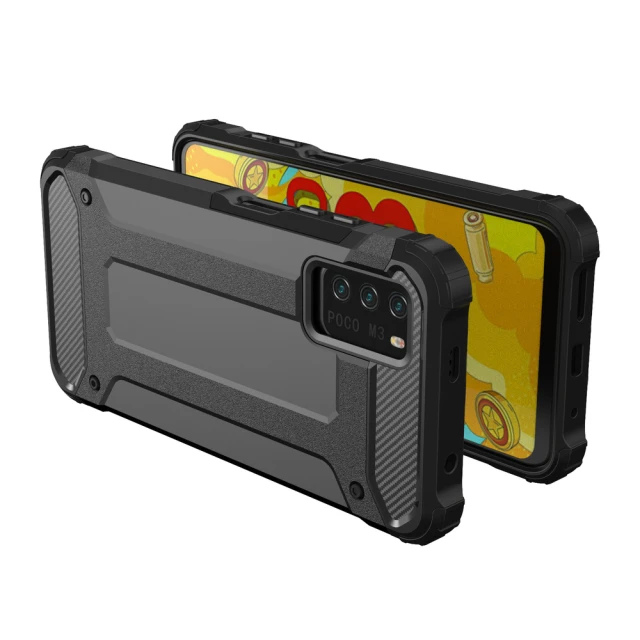 Чохол HRT Hybrid Armor для Xiaomi Redmi Note 10 5G/Poco M3 Pro Gold (9111201944282)