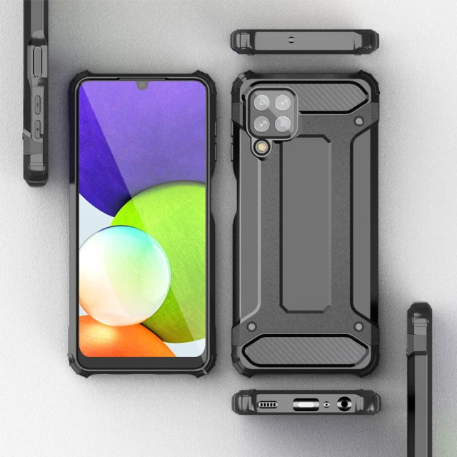 Чохол HRT Hybrid Armor для Samsung Galaxy A22 4G Silver (9111201944626)