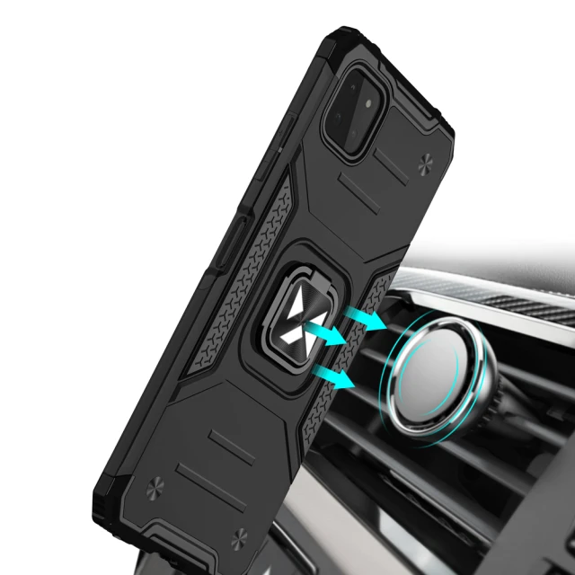 Чехол Wozinsky Ring Armor для Samsung Galaxy A22 4G Red (9111201944886)