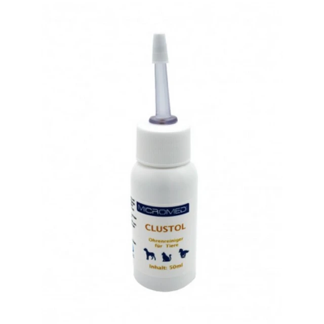 Рідина для гігієни вух тварин Micromed Vet Clustol 50 мл (9120095100056)
