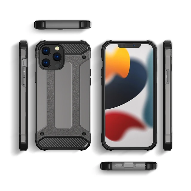 Чохол HRT Hybrid Armor для iPhone 13 Pro Blue (9145576212387)