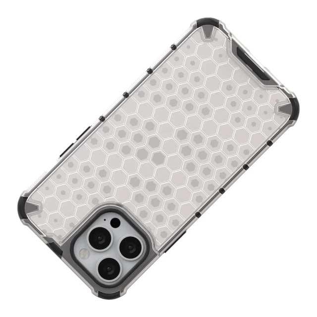 Чехол HRT Honeycomb для iPhone 13 Pro Max Black (9145576213230)
