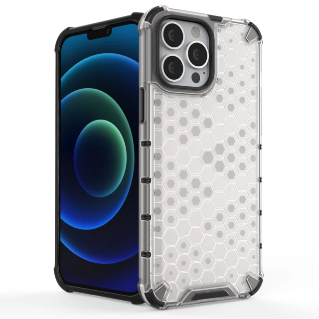 Чохол HRT Honeycomb для iPhone 13 Pro Max Blue (9145576213247)