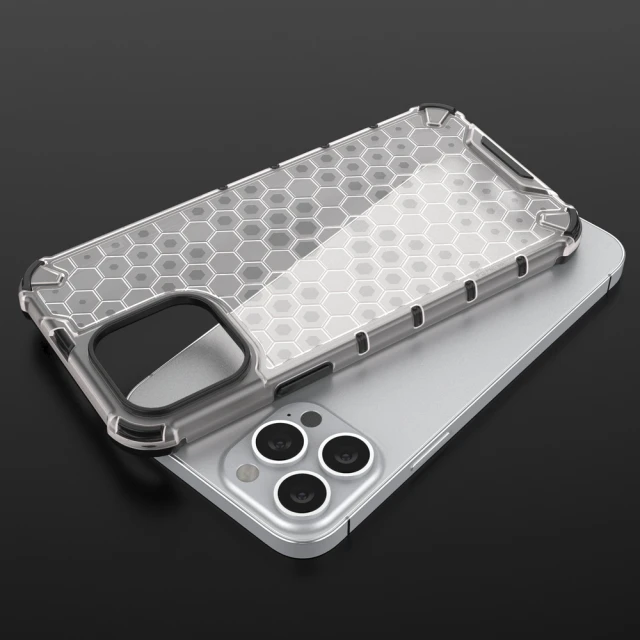 Чохол HRT Honeycomb для iPhone 13 Pro Max Green (9145576213254)