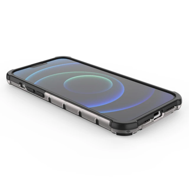 Чохол HRT Honeycomb для iPhone 13 Pro Max Transparent (9145576213278)