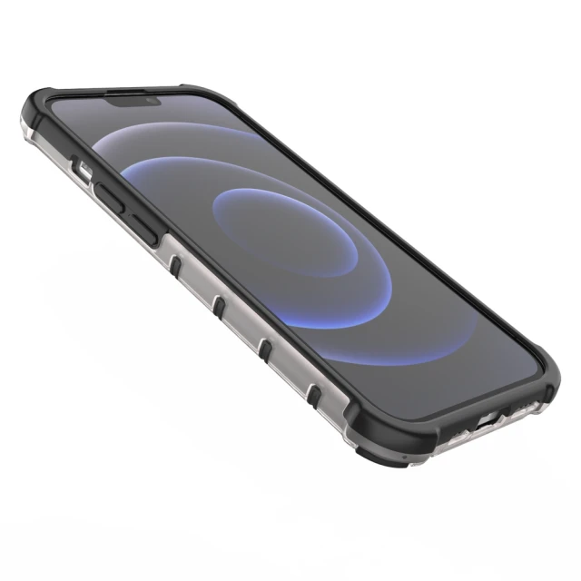 Чохол HRT Honeycomb для iPhone 13 Pro Black (9145576213285)