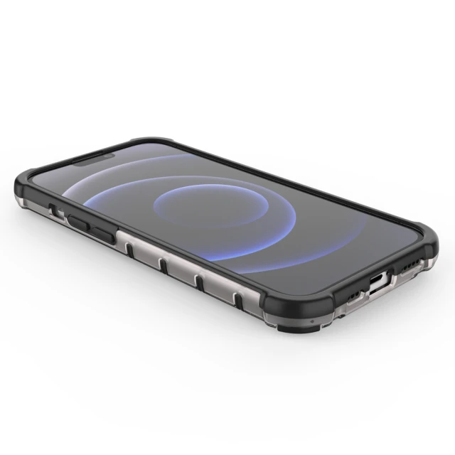 Чохол HRT Honeycomb для iPhone 13 Pro Black (9145576213285)