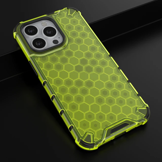 Чохол HRT Honeycomb для iPhone 13 Pro Green (9145576213308)