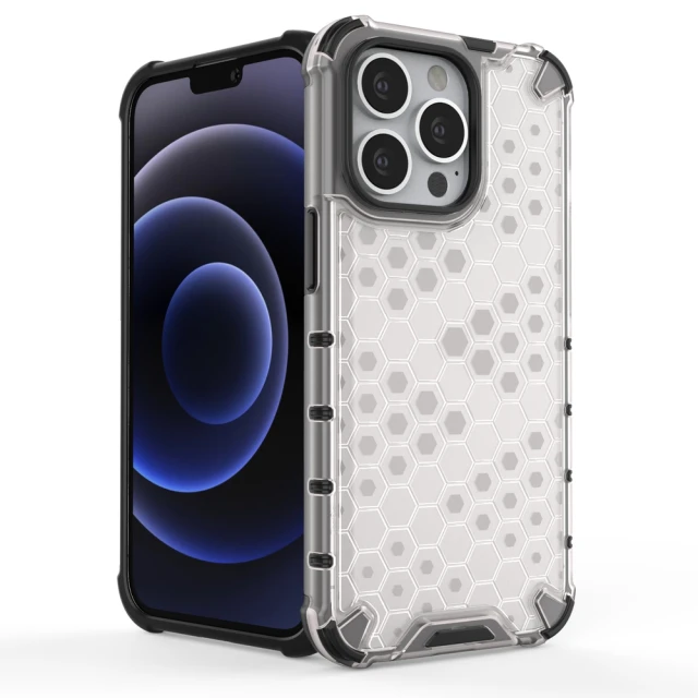 Чохол HRT Honeycomb для iPhone 13 Pro Red (9145576213315)