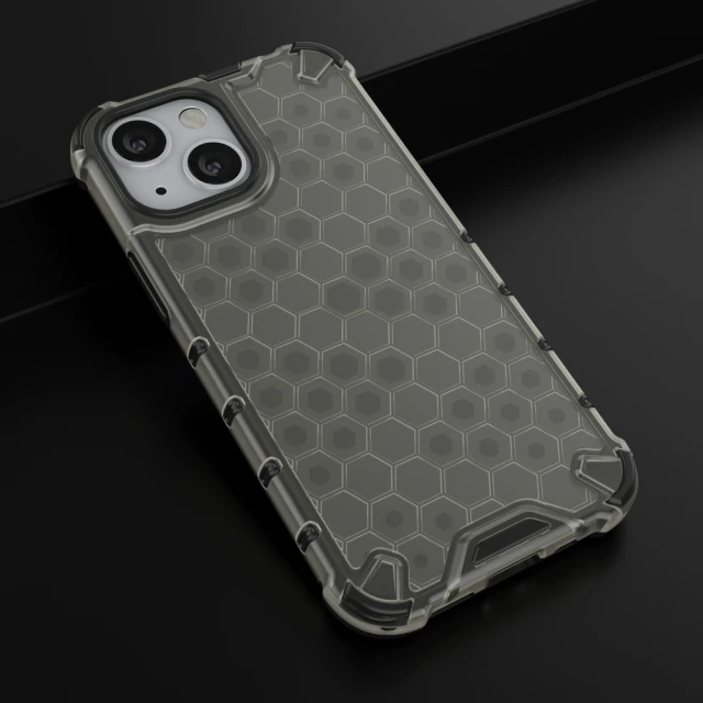 Чохол HRT Honeycomb для iPhone 13 mini Black (9145576213384)