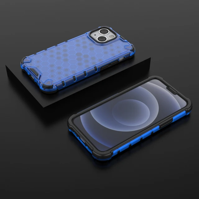 Чохол HRT Honeycomb для iPhone 13 mini Blue (9145576213391)