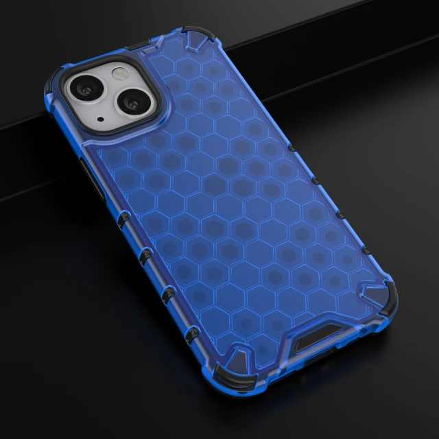 Чохол HRT Honeycomb для iPhone 13 mini Blue (9145576213391)