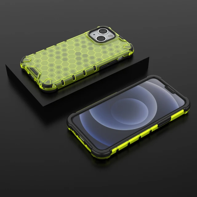 Чохол HRT Honeycomb для iPhone 13 mini Green (9145576213407)