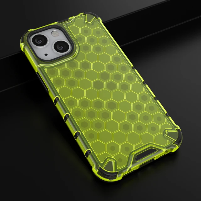 Чохол HRT Honeycomb для iPhone 13 mini Green (9145576213407)