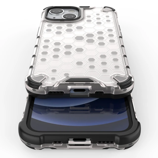 Чохол HRT Honeycomb для iPhone 13 mini Green (9145576213407)