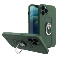Чехол HRT Ring Case для Samsung Galaxy A72 4G Dark Green (9145576216279)