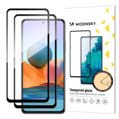 Захисне скло Wozinsky Tempered Glass для для Xiaomi Redmi Note 10 Pro Black (2 Pack) (9145576216682)