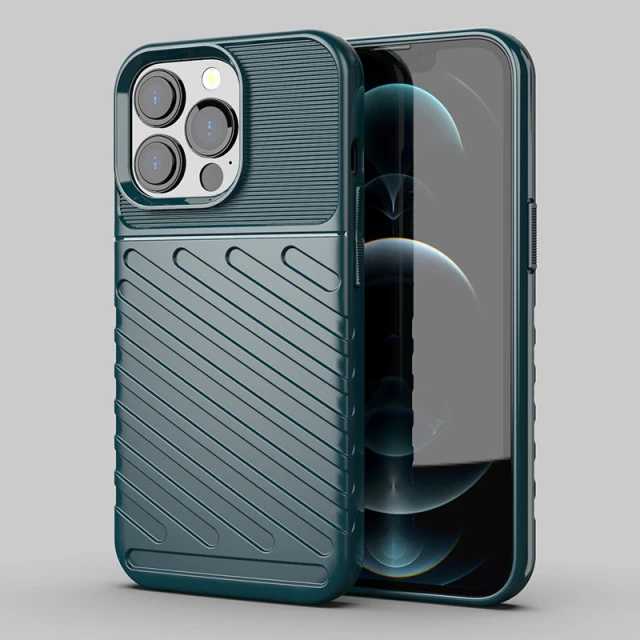 Чехол HRT Thunder Case для iPhone 13 Pro Green (9145576216996)