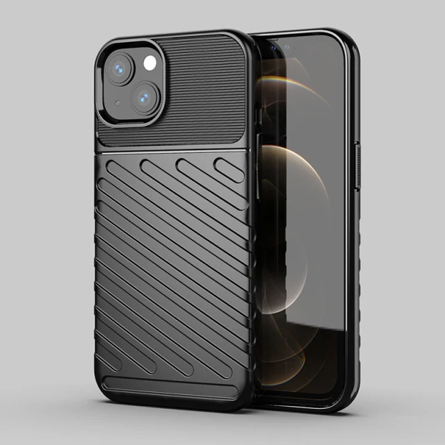 Чехол HRT Thunder Case для iPhone 13 mini Black (9145576217078)