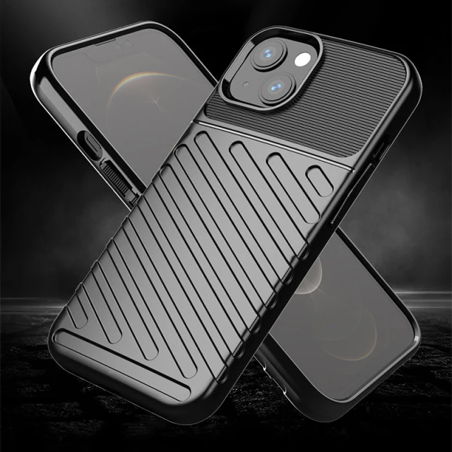 Чехол HRT Thunder Case для iPhone 13 mini Black (9145576217078)