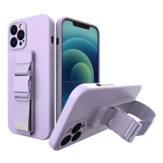 Чохол Hurtel з ланцюжком для iPhone 12 Pro Purple (9145576217887)