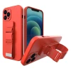Чехол Hurtel Rope Case для iPhone 13 Pro Red (9145576218174)