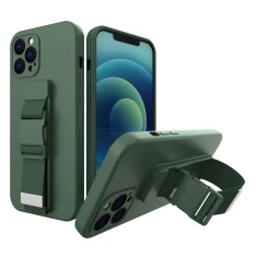 Чохол Hurtel з ланцюжком для Samsung Galaxy A32 5G Green (9145576218525)