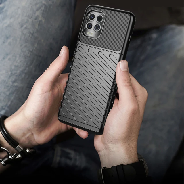 Чехол HRT Thunder Case для Motorola Moto G100/Edge S Black (9145576219966)